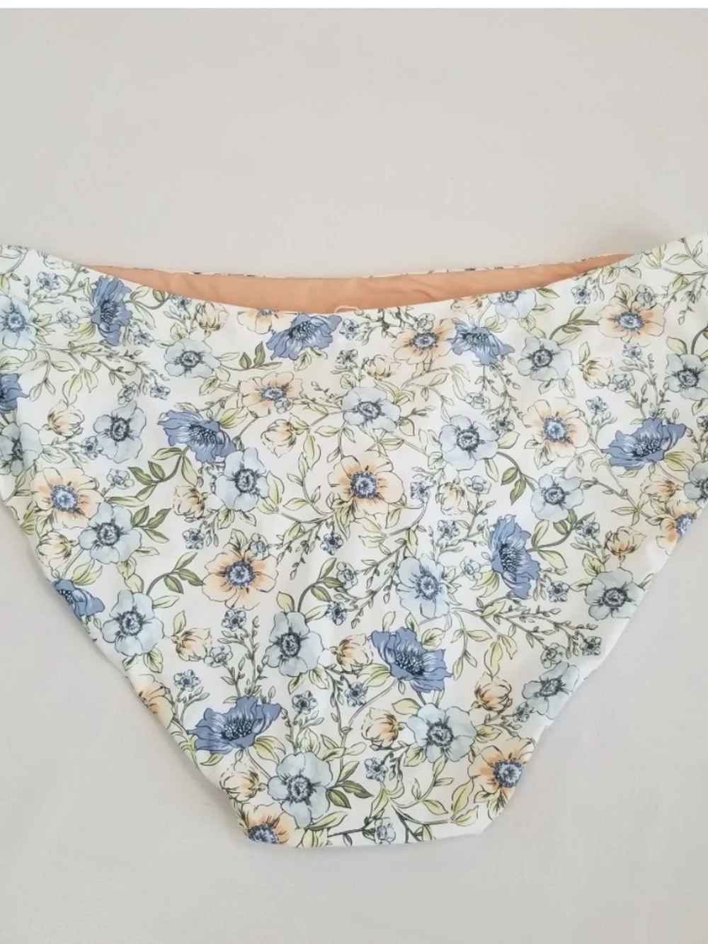 J Crew Floral Vines swim set; 38C and Large
